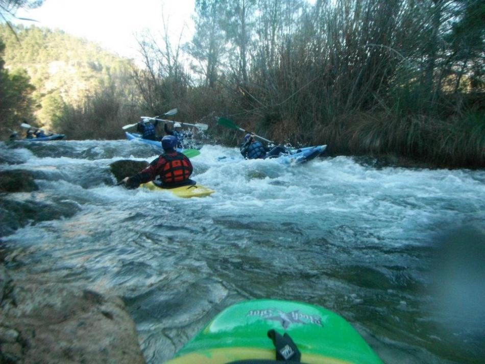 Canoas en el río Cabriel