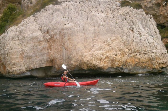 Kayak en Jávea
